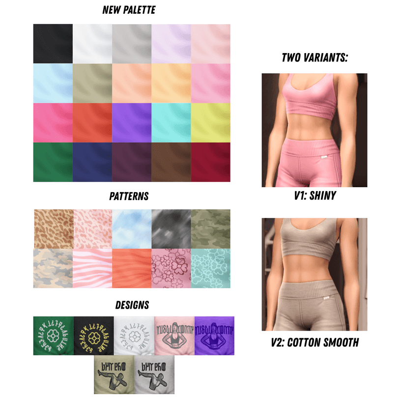 Галерея мода Коллекция для спорта LIFT! A Fitness Clothing line #3